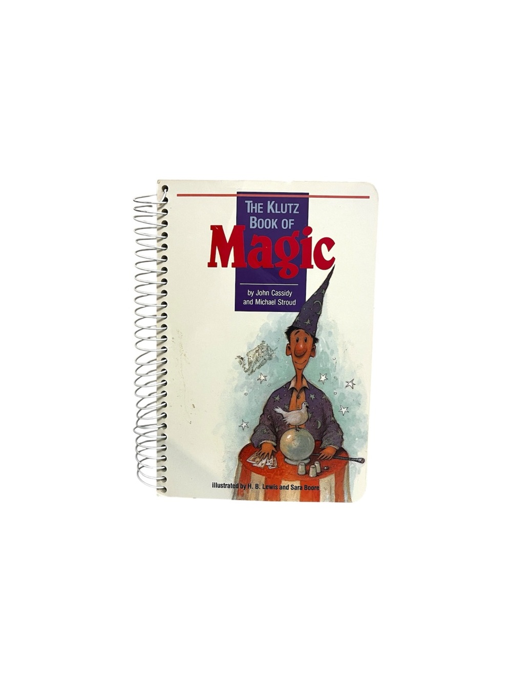 The Klutz Book Of Magic By John Cassidy & Michael Stroud 1990 - Book Only